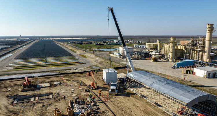 a facility operated by Antora Energy