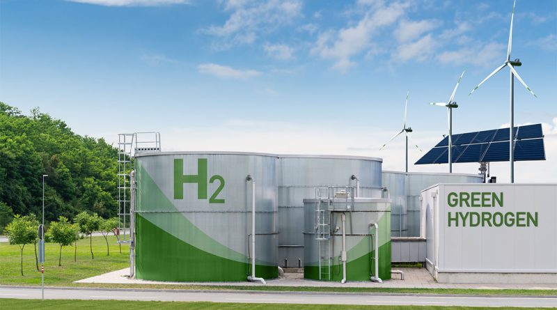 Inside the steel giant powering Europe’s largest green hydrogen plant Steel framework and construction site of Holland Hydrogen 1 green hydrogen plant at the Port of Rotterdam