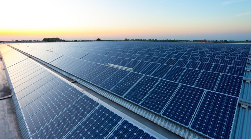 Solar panels and battery storage facilities