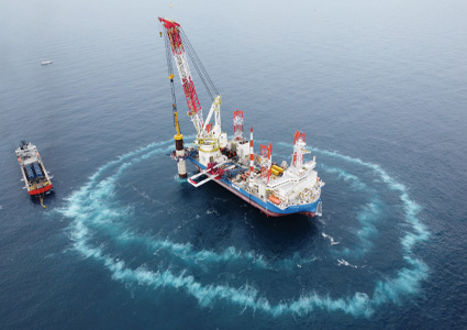  a Wind Turbine Installation Vessel